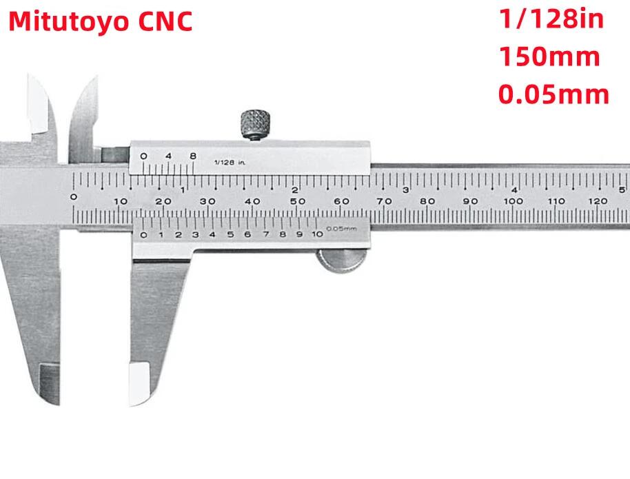 Mitutoyo CNC Ķ۽ Ͼ Ķ۽ 6 0-150mm 0.05mm   η ƿ 530-104  Ķ۽ 1/128in